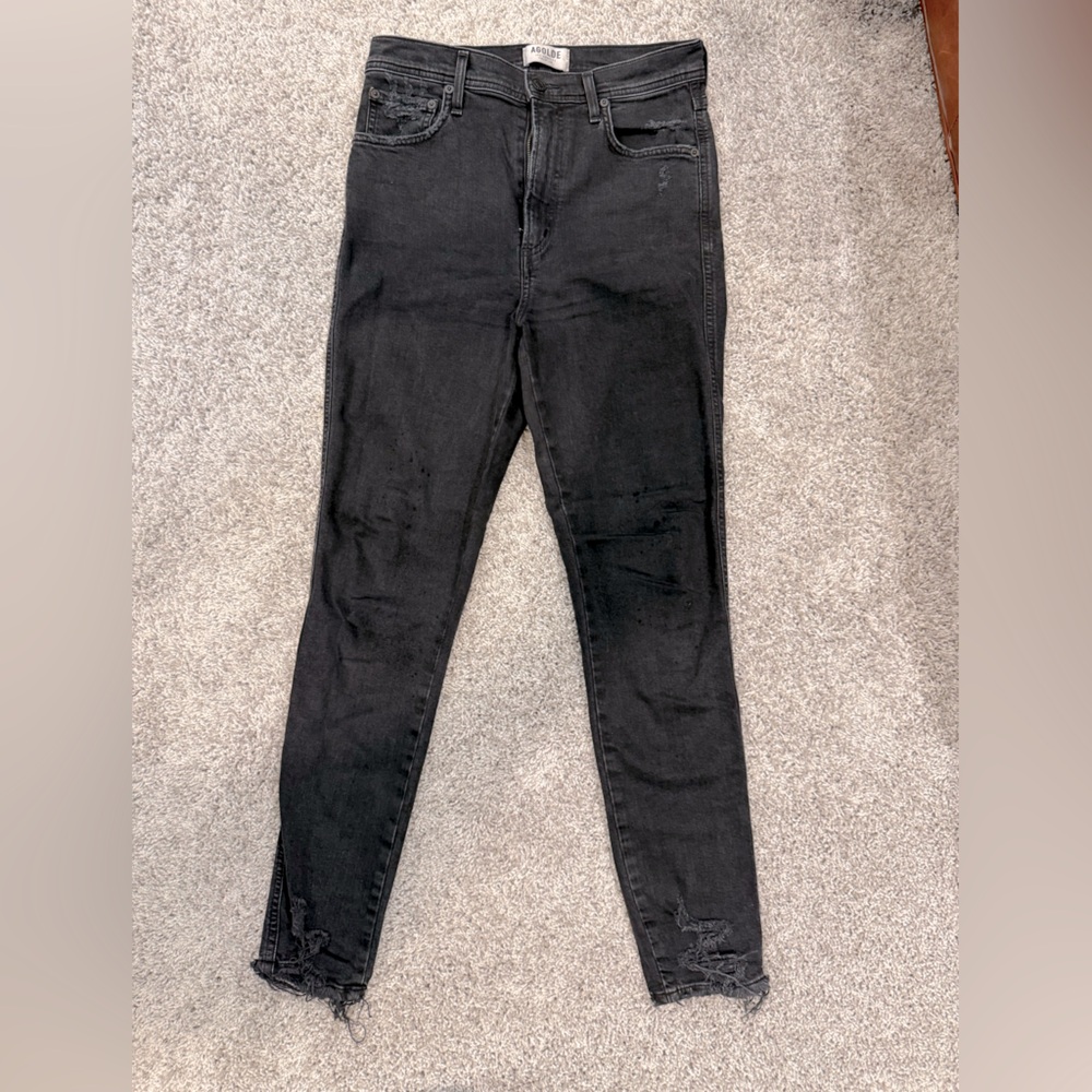 Agolde skinny distressed jeans